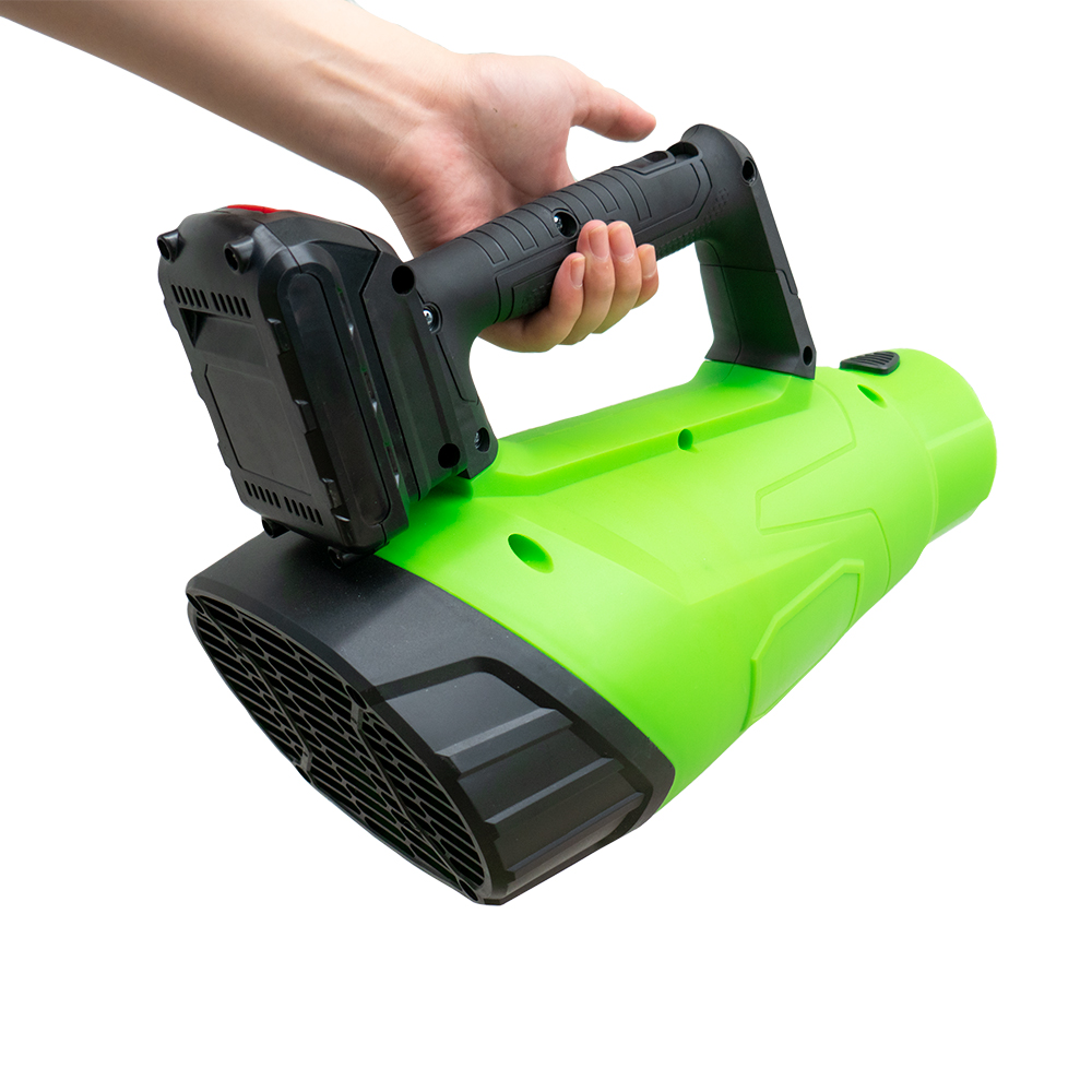 BLZ1901 Soffiatore per foglie a batteria da 20 V, velocità regolabile, con batteria e caricabatterie